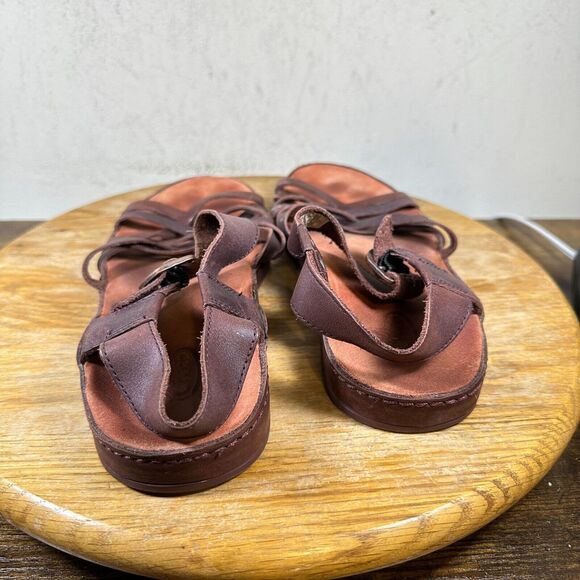 Chaco Fallon Java Leather J106150 Sandal Shoes Women's Size 8 - Picture 4 of 8